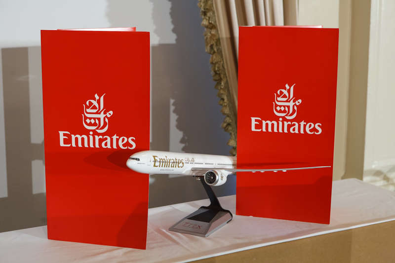 Compliments of Emirates